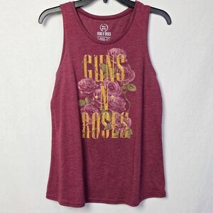 Guns N’ Roses Graphic Tank Top Maroon M